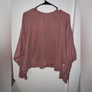 Vuori sweatshirt rose pink size large good used condition